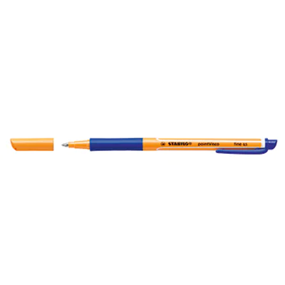 STABILO Tintenroller pointVisco 1099/41 0,5mm Kappenmodell blau STABILO Tintenroller pointVisco 1099/41 0,5mm Kappenmodell blau