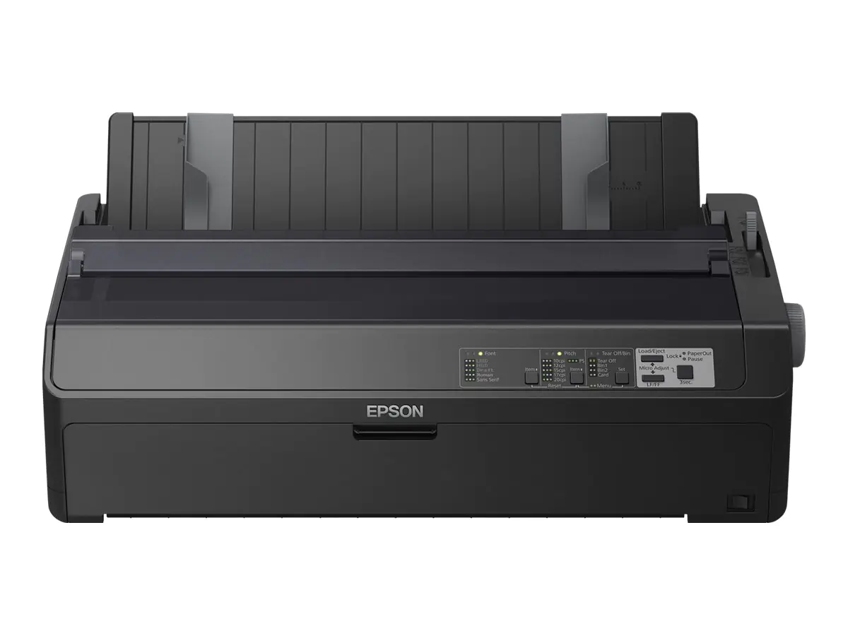 Epson FX 2190II - Drucker - s/w - Punktmatrix - Rolle (21,6 cm), 406,4 mm (Breite), 420 x 364 mm - 240 x 144 dpi - 9 Pin - bis zu 738 Zeichen/Sek. - parallel, USB 2.0