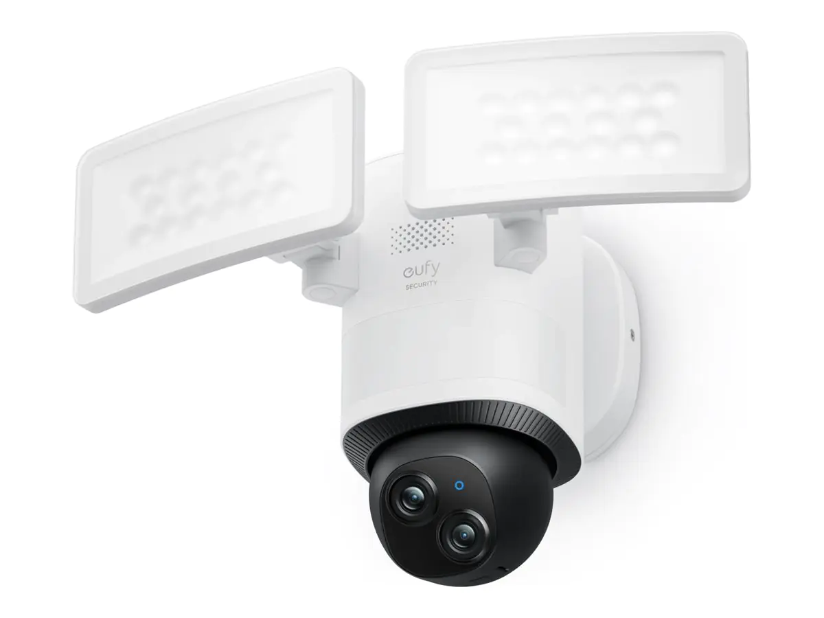 ANKER eufy Eufy Floodlight E340 - Netzwerk-Überwachungskamera - schwenken / neigen - Außenbereich - wetterfest - Farbe (Tag&Nacht) T8425321