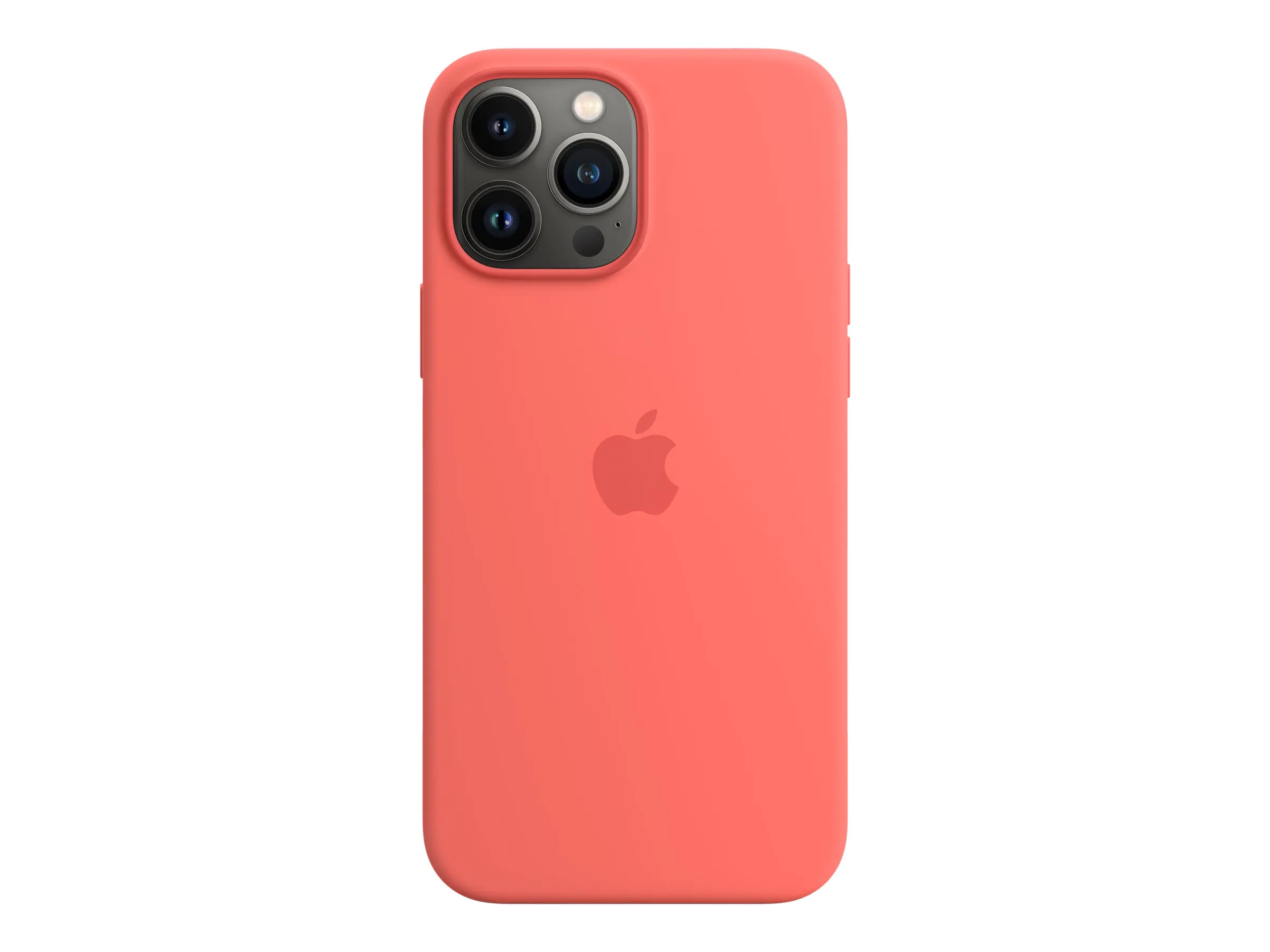 Apple - Hintere Abdeckung für Mobiltelefon - mit MagSafe - Silikon - pink pomelo - für iPhone 13 Pro Max