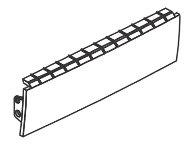Zebra Frontblende (Packung mit 10) - für TLP