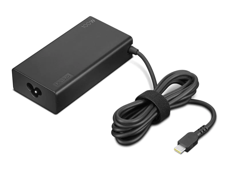 Lenovo - USB-C Netzteil - Wechselstrom 100-240 V - 100 Watt - Schwarz Lenovo - USB-C Netzteil - Wechselstrom 100-240 V - 100 Watt - Schwarz