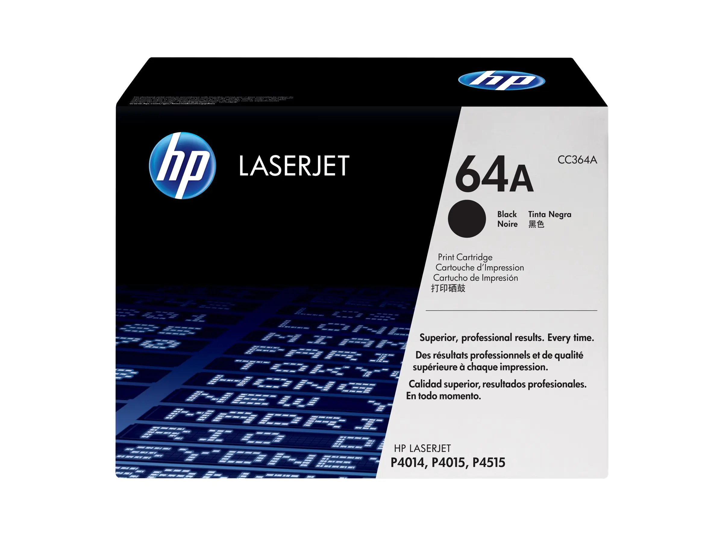 HP 64A - Schwarz - Original - LaserJet - Tonerpatrone (CC364A) - für LaserJet P4014, P4015, P4515