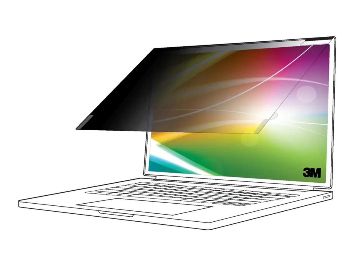 3M Bright Screen Privacy Filter - Blickschutzfilter für Notebook - heller Bildschirm