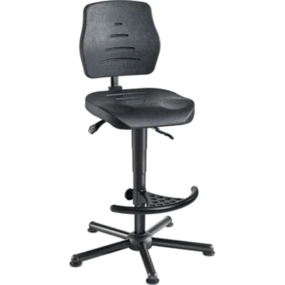 Mey Chair XXL Arbeitsdrehstuhl W15-25-H-PU-FS3 schwarz 01080