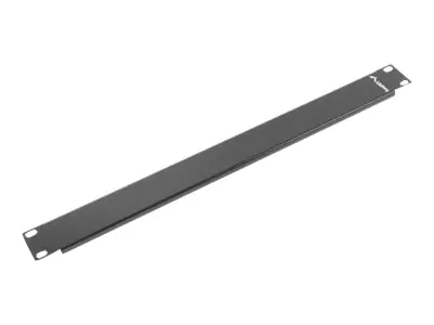 Lanberg Blindabdeckung - Schwarz, RAL 9004 - 1U - 48.3 cm (19")