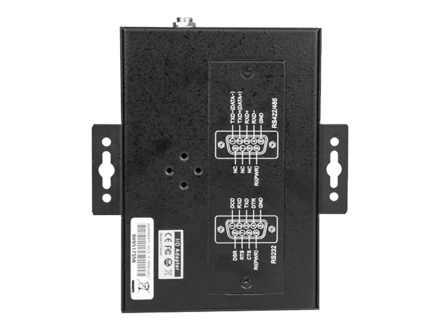 StarTech 4 Port Serieller Hub, USB auf RS232/RS485/RS422 Adapter - Industrieller USB 2.0 auf DB9 Konverter Hub - IP30 Schutzklasse - Hutschienenmontierbar, 15kV ESD Schutz (ICUSB234854I) - Serieller Adapter - USB 2.0 - RS-232/422/485 x 4 + USB 2.0 x 1 - S