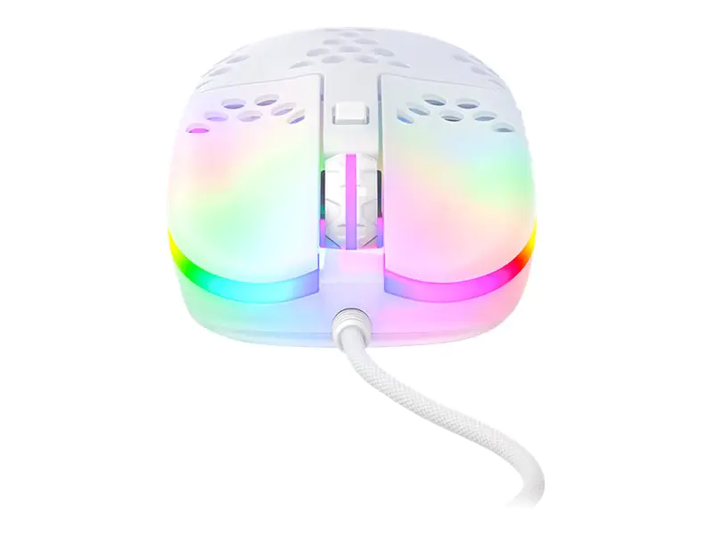 Xtrfy MZ1 - Maus - optisch - kabelgebunden - USB - white rail