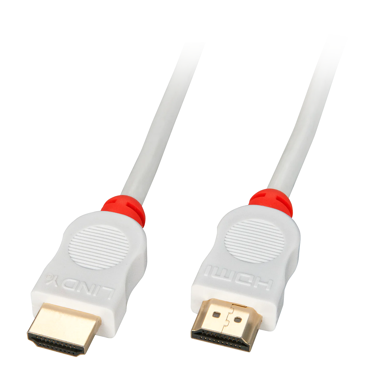 Lindy - HDMI-Kabel - HDMI männlich zu HDMI männlich - 2 m - Dreifachisolierung - weiß