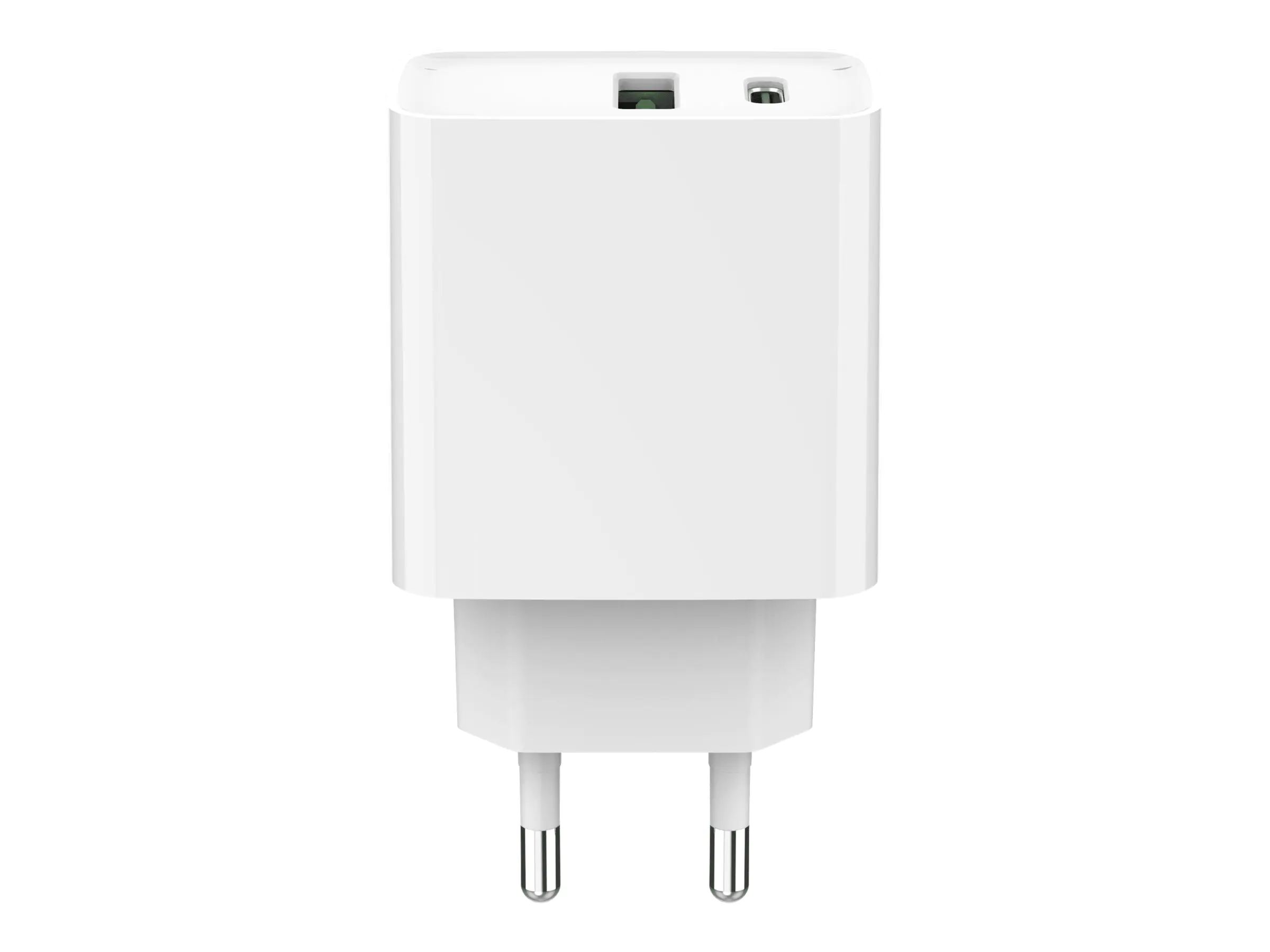 Gembird Netzteil - 20 Watt - 3.4 A - PD, QC 3.0 - 2 Ausgabeanschlussstellen (USB, USB-C) TA-UC-PDQC20-01-W