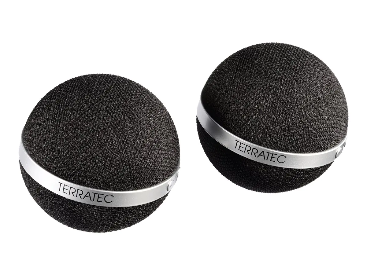 TerraTec CONCERT BT MOBILE STEREO - Lautsprecher - tragbar - kabellos - Bluetooth - 3 Watt (Gesamt)