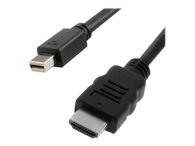 VALUE - Adapterkabel - Mini DisplayPort männlich zu HDMI männlich - 4.5 m - abgeschirmt - Schwarz