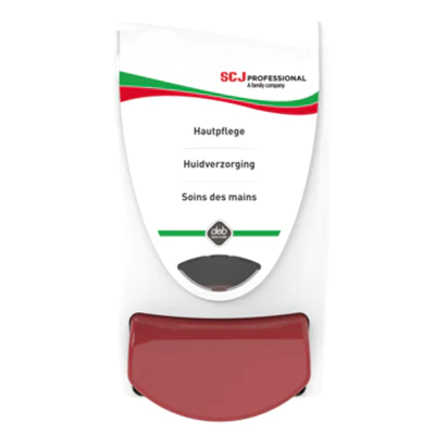 SC Johnson PROFESSIONAL Seifenspender PROLINE 13,2 x 23,5 x 11,7 cm (B x H x T) 1l Kunststoff weiß/rot SC Johnson PROFESSIONAL Seifenspender PROLINE 13,2 x 23,5 x 11,7 cm (B x H x T) 1l Kunststoff weiß/rot