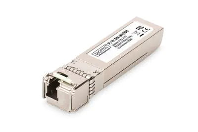 DIGITUS Professional DN-81204 - SFP+-Transceiver-Modul - 10 GigE - LC Single-Modus - bis zu 10 km - 1270 (TX) / 1330 (RX) nm