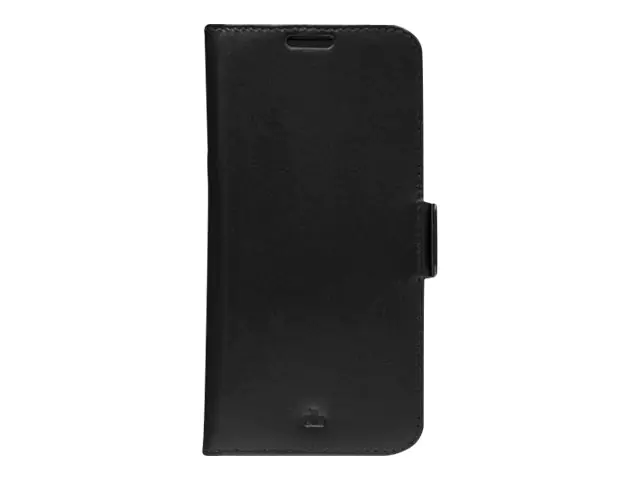 dbramante1928 Copenhagen Slim - Flip-Hülle für Mobiltelefon - genarbtes Leder - Schwarz - für Samsung Galaxy S22