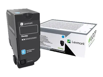 Lexmark Hohe Ergiebigkeit - Cyan - original