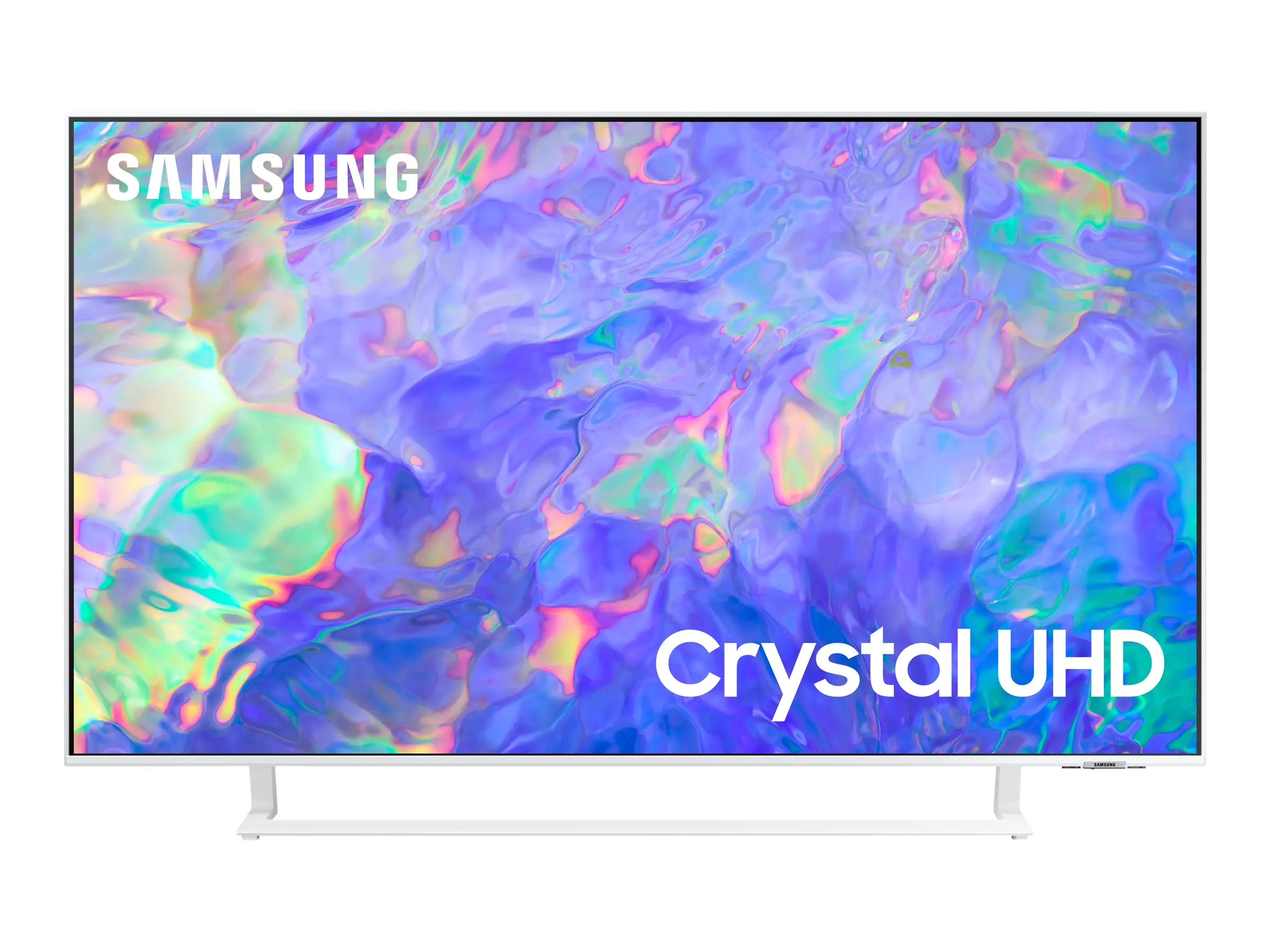 Samsung GU43CU8589U - 108 cm (43") Diagonalklasse CU8589 Series LCD-TV mit LED-Hintergrundbeleuchtung - Crystal UHD - Smart TV - Tizen OS - 4K UHD (2160p) 3840 x 2160 - HDR - weiß