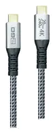 2GO Schnellladekabel USB-C 240W 20Gbps Thunderbolt 1.2m - Digital/Daten