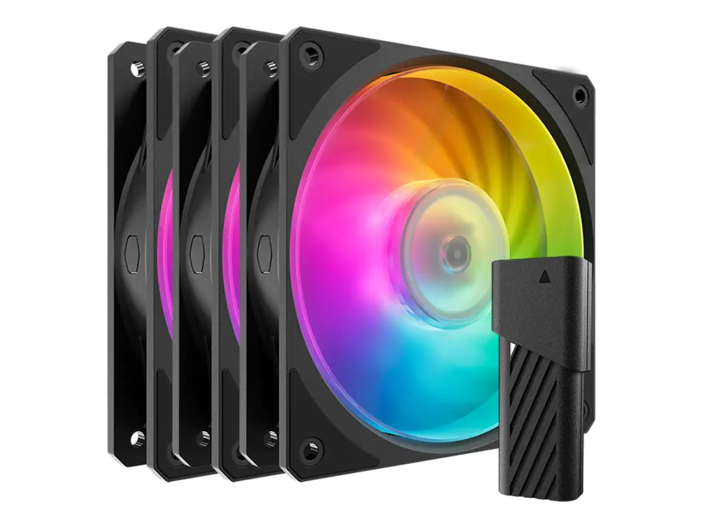 Cooler Master CooMas Mobius 120P ARGB 3-Pack Black