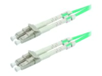 VALUE - Netzwerkkabel - LC Multi-Mode (M) zu LC Multi-Mode (M) - 20 m - Glasfaser - 50/125 Mikrometer - OM3 - Türkis