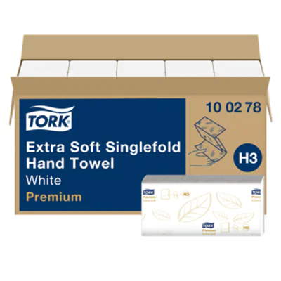 Tork Papierhandtuch Premium 100278 2lagig weiß 3.000 Bl./Pack. Tork Papierhandtuch Premium 100278 2lagig weiß 3.000 Bl./Pack.