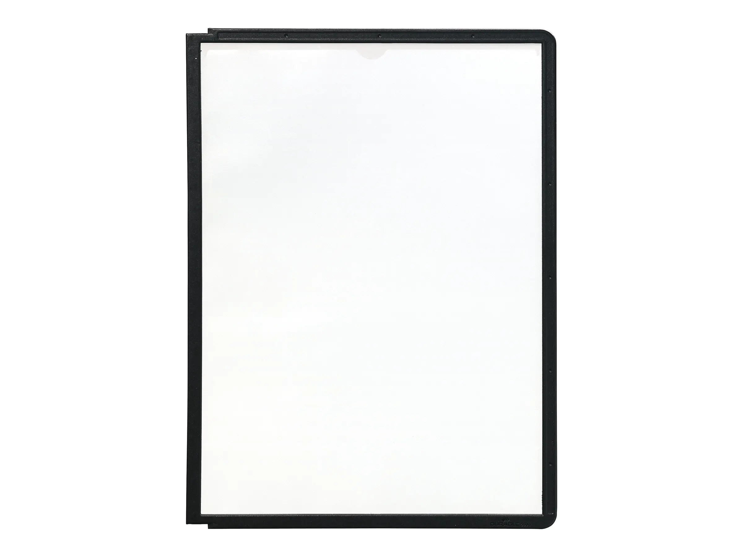 DURABLE Sichttafel SHERPA Panel 560601 DIN A4 PP schwarz