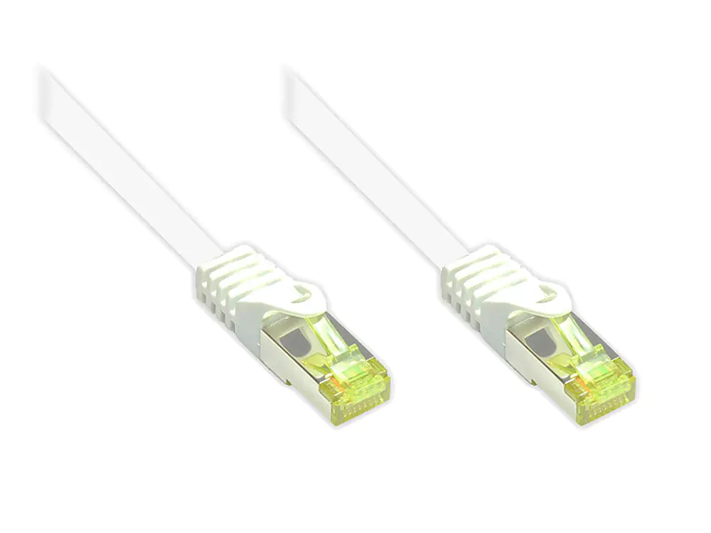 Good Connections RJ45 Patchkabel mit Cat. 7 Rohkabel und Rastnasenschutz (RNS) - S/FTP - PiMF Good Connections RJ45 Patchkabel mit Cat. 7 Rohkabel und Rastnasenschutz (RNS) - S/FTP - PiMF