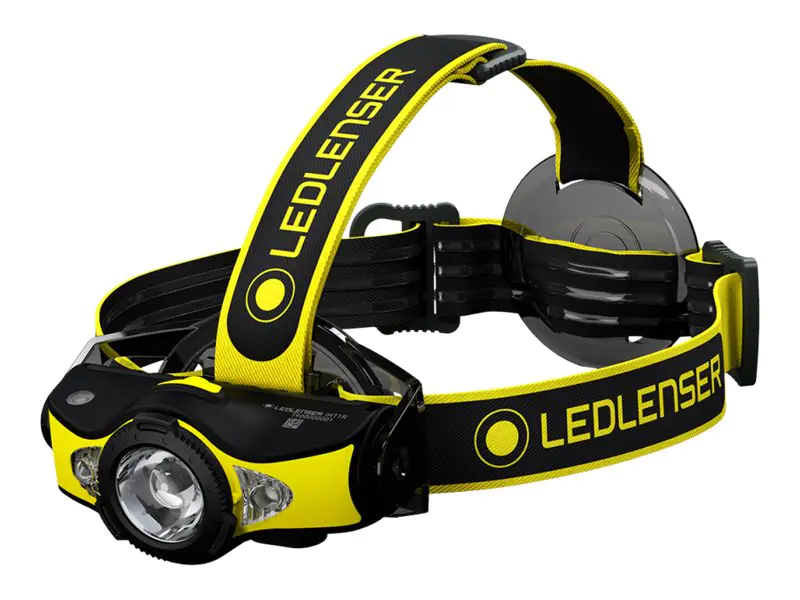 Ledlenser iH-Series iH11R - Stirnlampe - LED - 5 Modi - blaues/grünes/rotes Licht - Schwarz (Packung mit 12)
