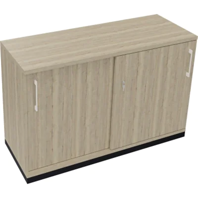 Schiebetürenschrank 2OH B1200xT442xH781mm an/Eiche Natur Schiebetürenschrank 2OH B1200xT442xH781mm an/Eiche Natur