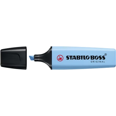 STABILO Textmarker Boss 70/112 2+5mm pastel himmlisches blau STABILO Textmarker Boss 70/112 2+5mm pastel himmlisches blau