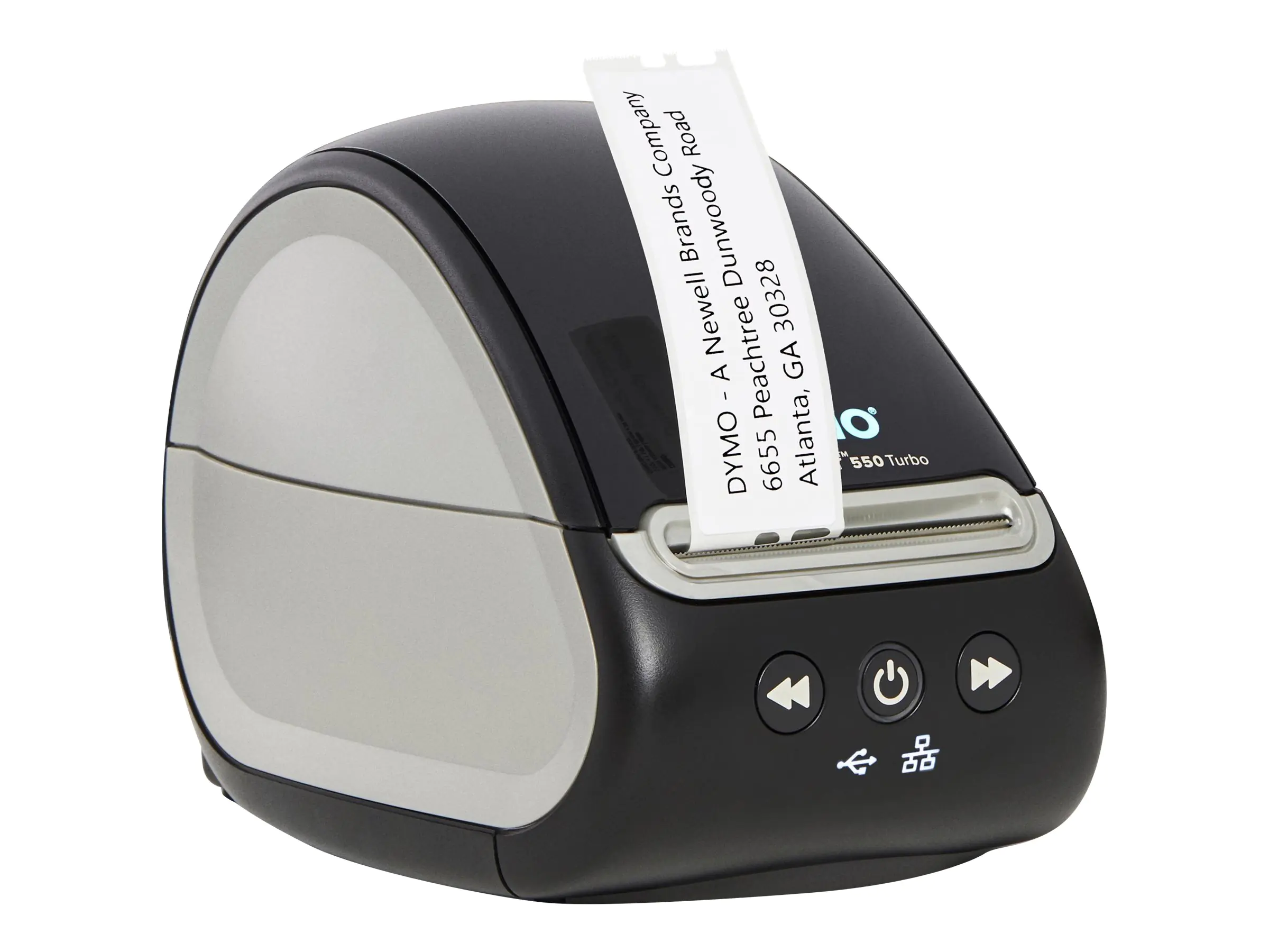 DYMO LabelWriter 550 Turbo - Etikettendrucker - Thermodirekt - Rolle (6,2 cm) - 300 dpi - bis zu 90 Etiketten/Min. - USB 2.0, LAN DYMO LabelWriter 550 Turbo - Etikettendrucker - Thermodirekt - Rolle (6,2 cm) - 300 dpi - bis zu 90 Etiketten/Min. - USB 2.0, LAN