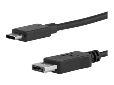 StarTech USB-C auf DisplayPort Adapter Kabel - 1,8 m - Thunderbolt 3 kompatibel - Schwarz - 4K 60Hz - CDP2DPMM6B - Externer Videoadapter - STM32F072CBU6 - USB-C - DisplayPort - Schwarz - für P/N: TB33A1C, TB3DK2DPPD, TB3DK2DPPDUE, TB3DK2DPW, TB3DK2DPWUE, StarTech USB-C auf DisplayPort Adapter Kabel - 1,8 m - Thunderbolt 3 kompatibel - Schwarz - 4K 60Hz - CDP2DPMM6B - Externer Videoadapter - STM32F072CBU6 - USB-C - DisplayPort - Schwarz - für P/N: TB33A1C, TB3DK2DPPD, TB3DK2DPPDUE, TB3DK2DPW, TB3DK2DPWUE,