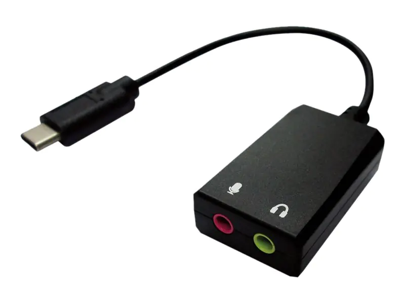 VALUE - Audio-Eingangsadapter - USB-C - Schwarz