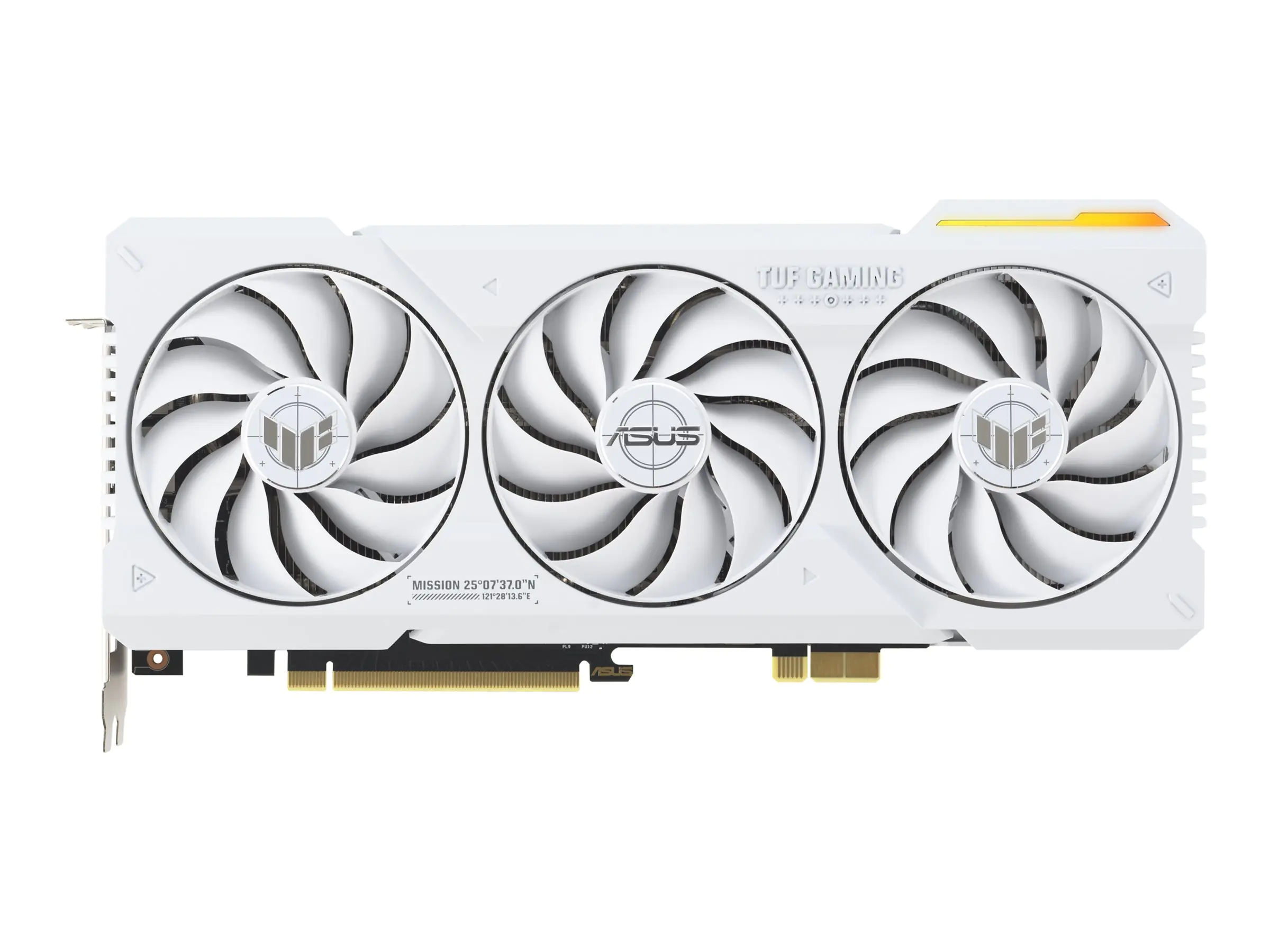 ASUS TUF Gaming GeForce RTX 4070 Ti SUPER 16GB - OC BTF Edition - Grafikkarten - GeForce RTX 4070 Ti Super - 16 GB GDDR6X - PCIe 4.0 - 2 x HDMI, 3 x DisplayPort - weiß