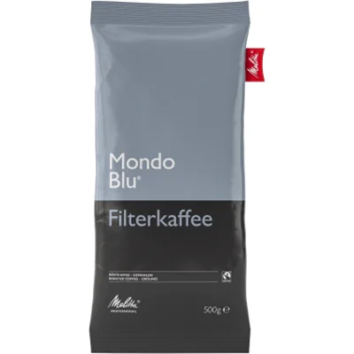 Melitta Kaffee Gastronomie Mondo Blu 408 gemahlen 500g Melitta Kaffee Gastronomie Mondo Blu 408 gemahlen 500g