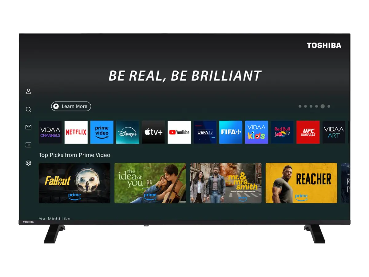Toshiba 55UV1563DD - 139 cm (55") Diagonalklasse UV15 Series LCD-TV mit LED-Hintergrundbeleuchtung