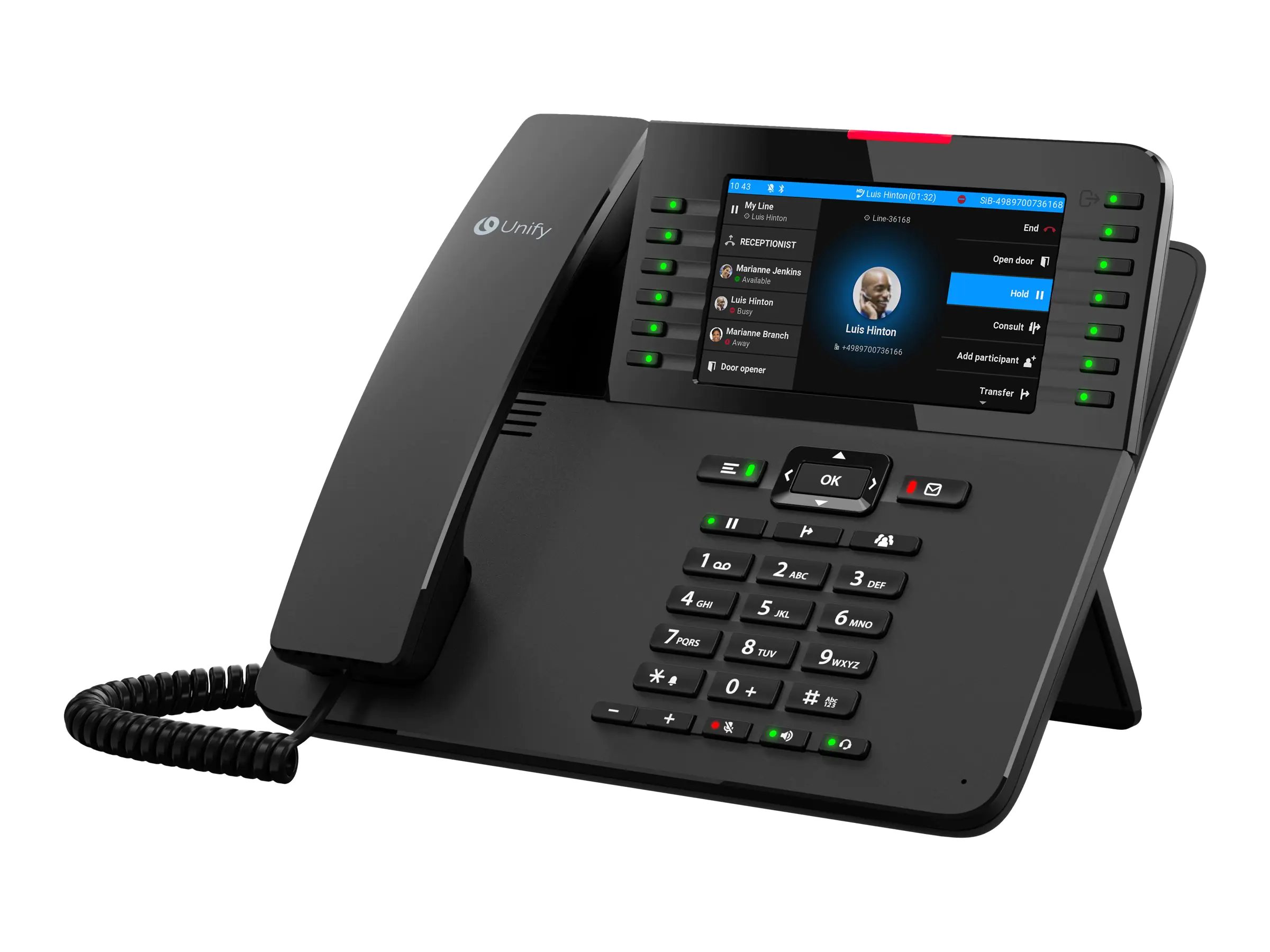 Unify OpenScape Desk Phone CP710 - VoIP-Telefon L30250-F600-C583