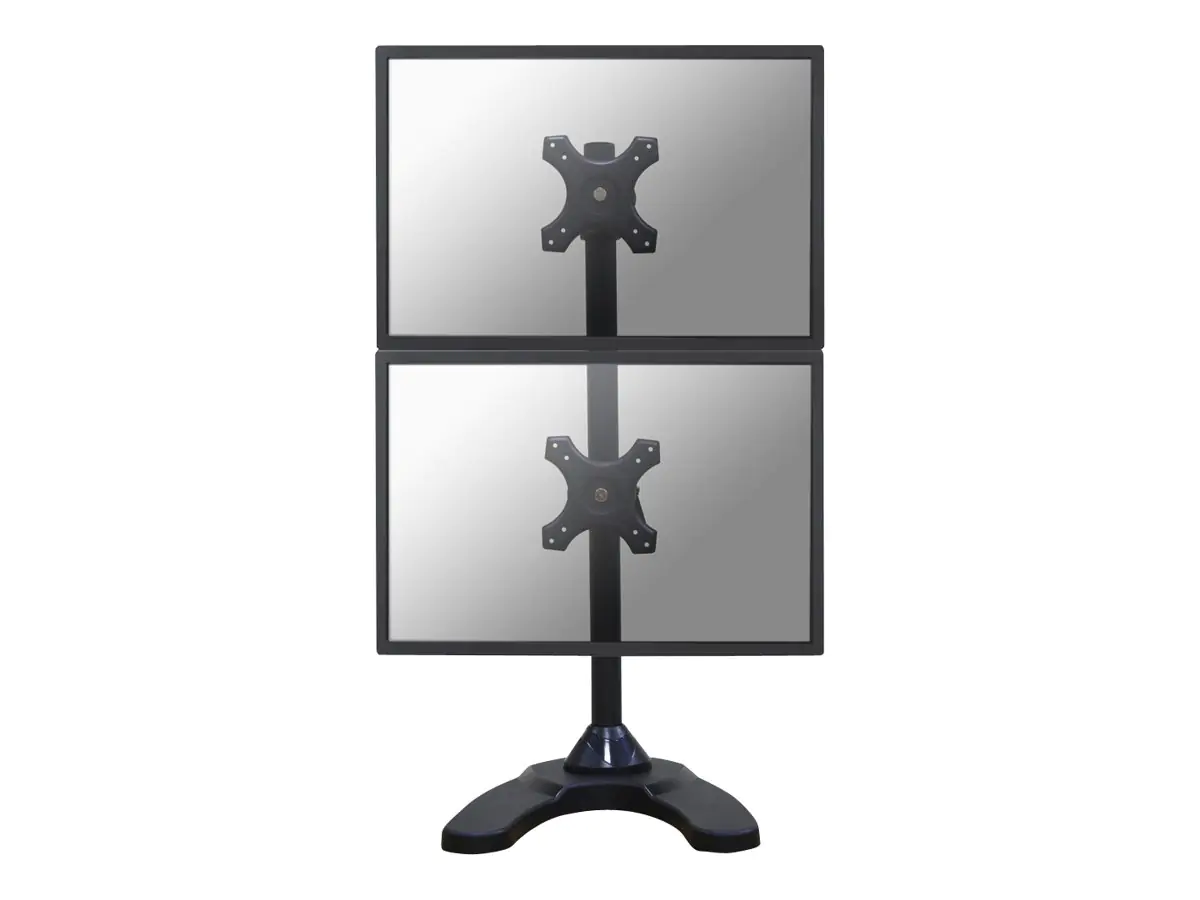 Neomounts FPMA-D700DDV - Aufstellung - Voll beweglich - für 2 LCD-Displays - Schwarz - Bildschirmgröße: 25.4-68.6 cm (10"-27")