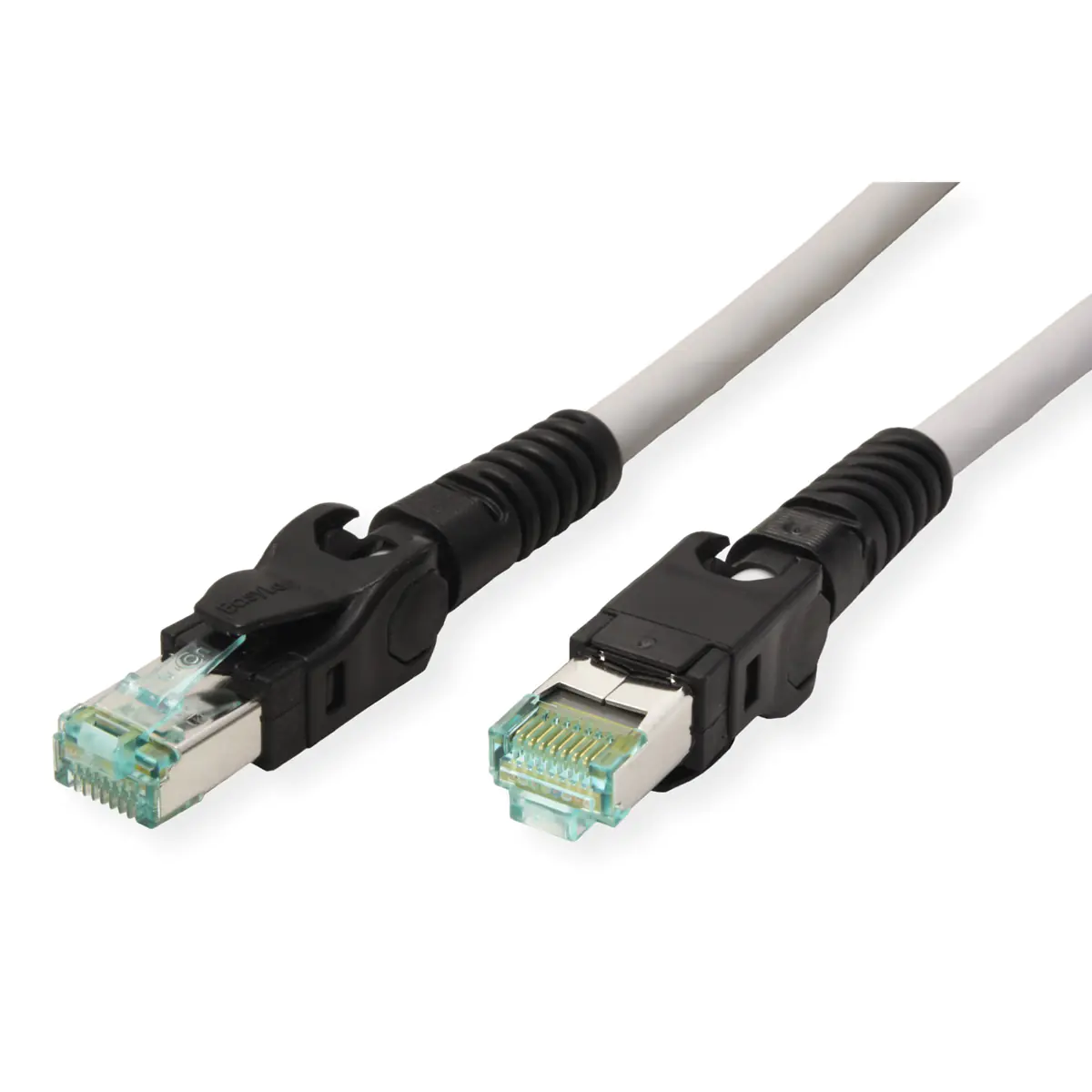 EasyLan ZVK CP1OAMSMS0075 VarioBoot Patchkabel Kat.6A ISO/IEC geschirmt grau 7 - Kabel - FTP