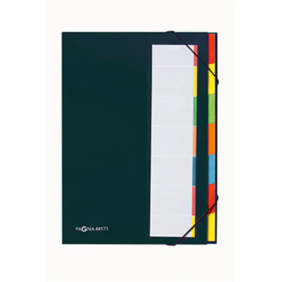 PAGNA Ordnungsmappe Deskorganizer 44171-04 DIN A4 7Fächer schwarz PAGNA Ordnungsmappe Deskorganizer 44171-04 DIN A4 7Fächer schwarz