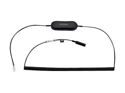 Jabra GN1200 - Headsetadapter - RJ-9 (M) bis Mini-Stecker (W) - 2 m