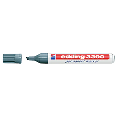 edding Permanentmarker 3300 4-3300012 1-5mm Keil grau edding Permanentmarker 3300 4-3300012 1-5mm Keil grau