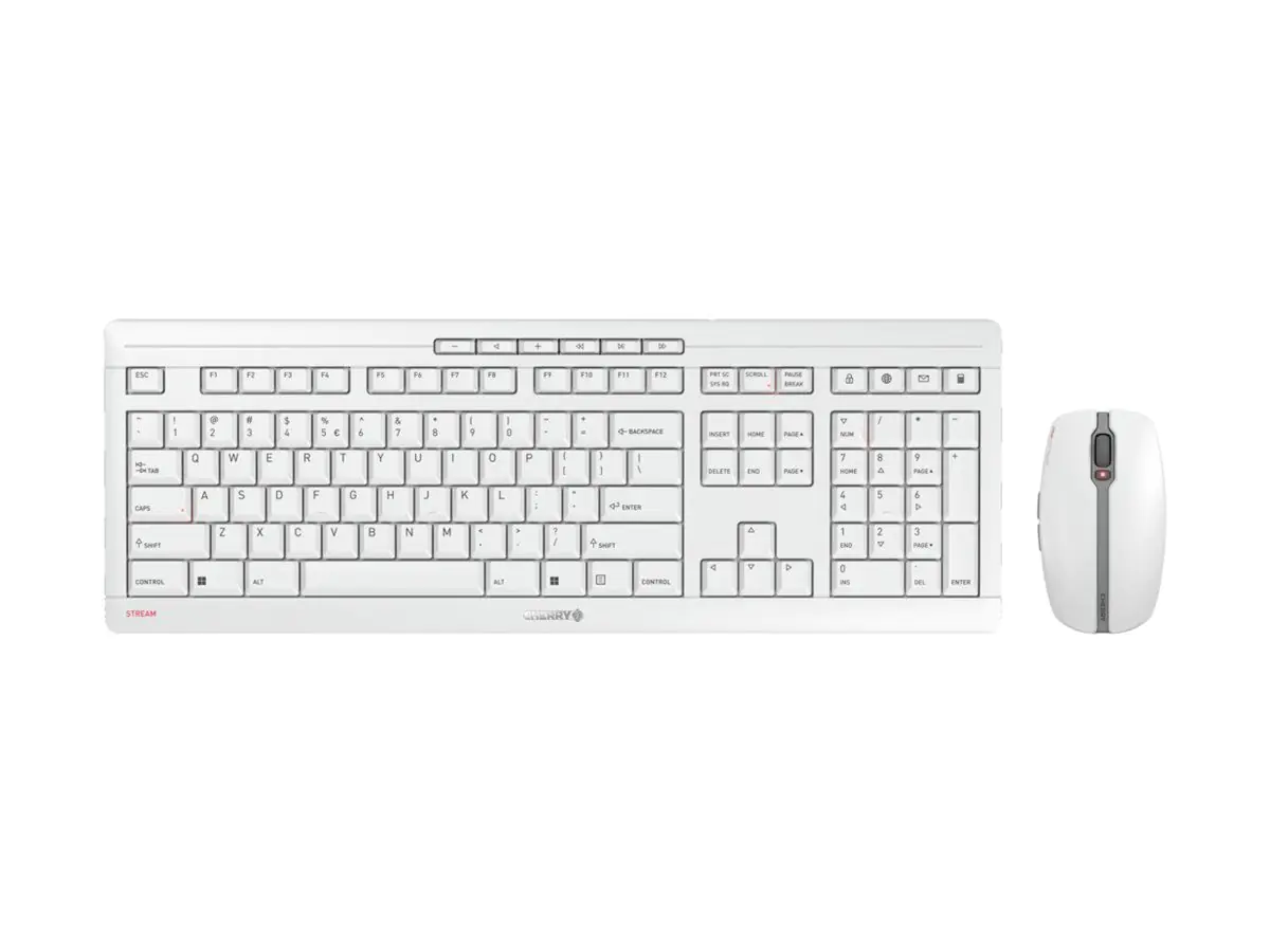 Cherry STREAM DESKTOP RECHARGE - Tastatur-und-Maus-Set JD-8560EU-0
