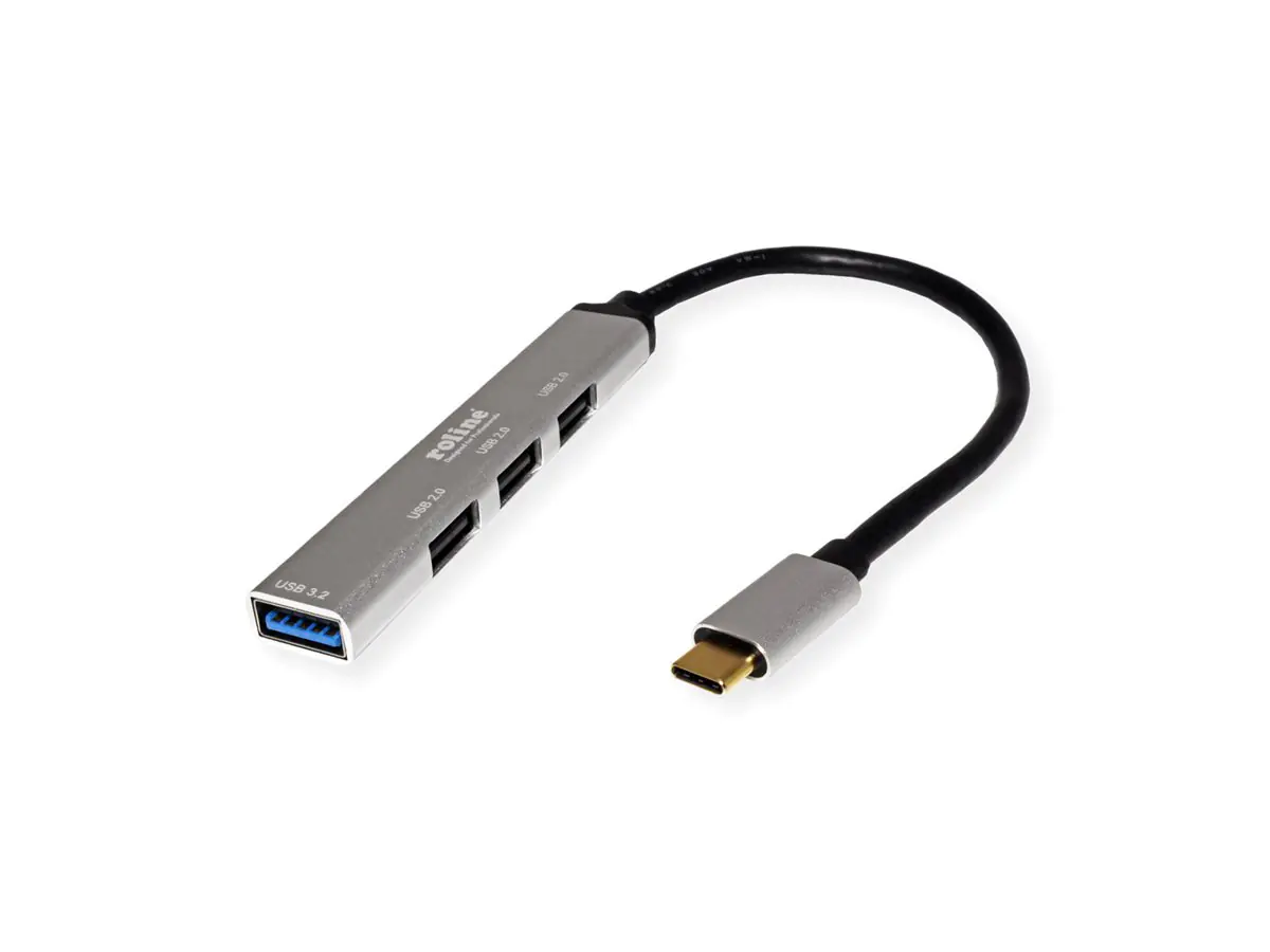 ROLINE Hub - 1 x USB 3.2 Gen 1 + 3 x USB 2.0 14.02.5053
