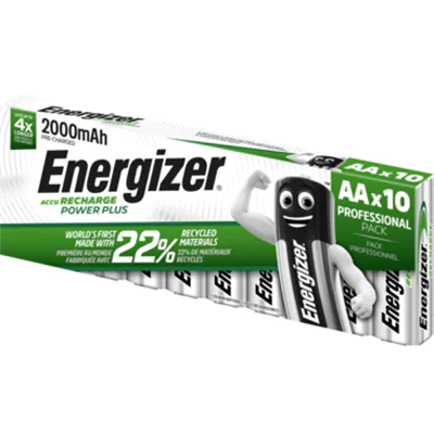 Energizer Akku Recharge PowerPlus E300626803 2000 mAh AA /HR6 10 St. Energizer Akku Recharge PowerPlus E300626803 2000 mAh AA /HR6 10 St.