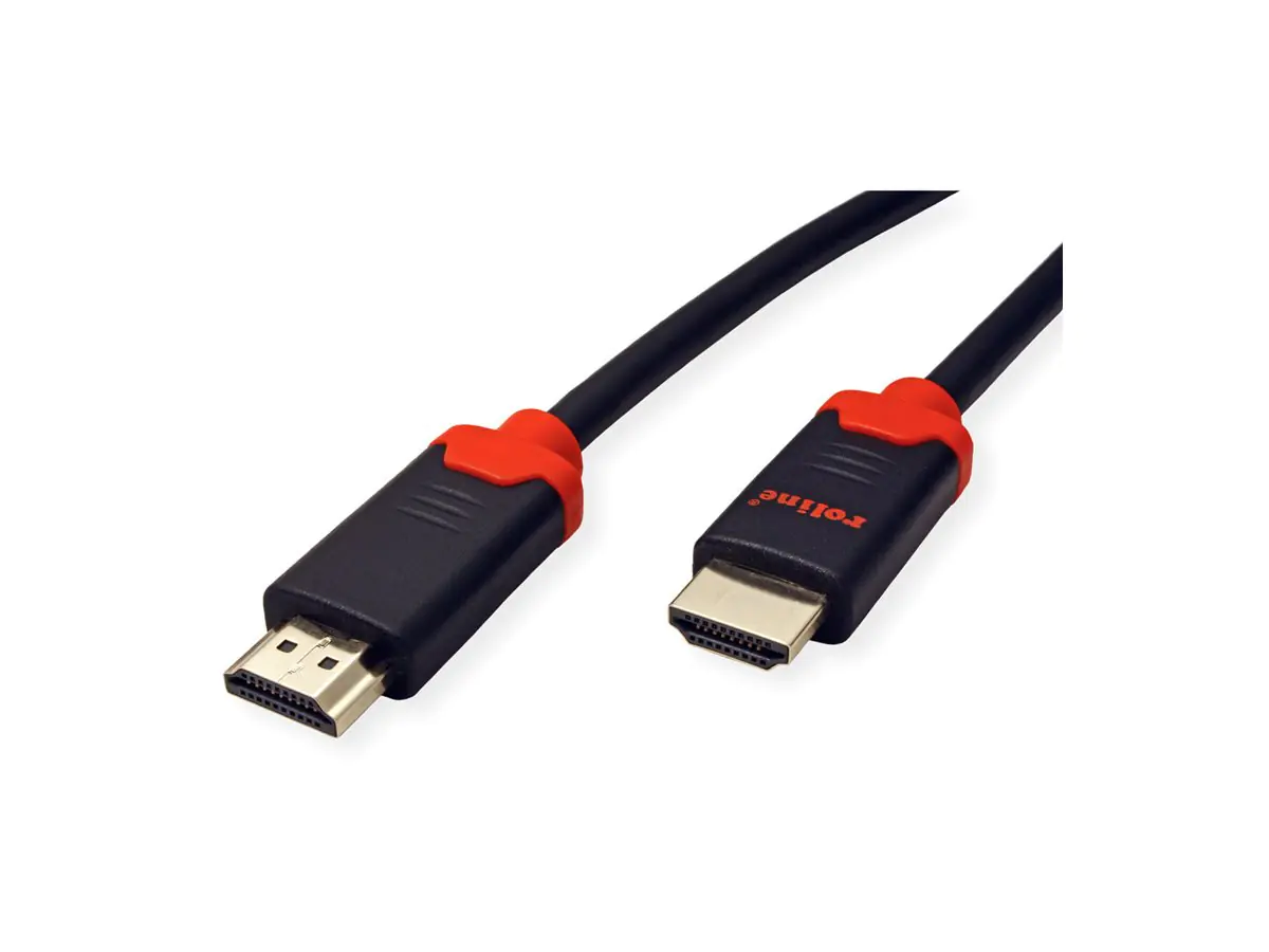 ROLINE Ultra High Speed - HDMI-Kabel - HDMI männlich zu HDMI männlich - 3 m - Doppelisolierung - Schwarz - 10K UWHD (10240x4320) 11.04.5943