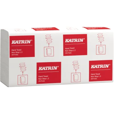 Katrin Papierhandtuch Classic L 20,3 x 32 cm (B x L) Papier weiß 3.000 Bl./Pack. Katrin Papierhandtuch Classic L 20,3 x 32 cm (B x L) Papier weiß 3.000 Bl./Pack.