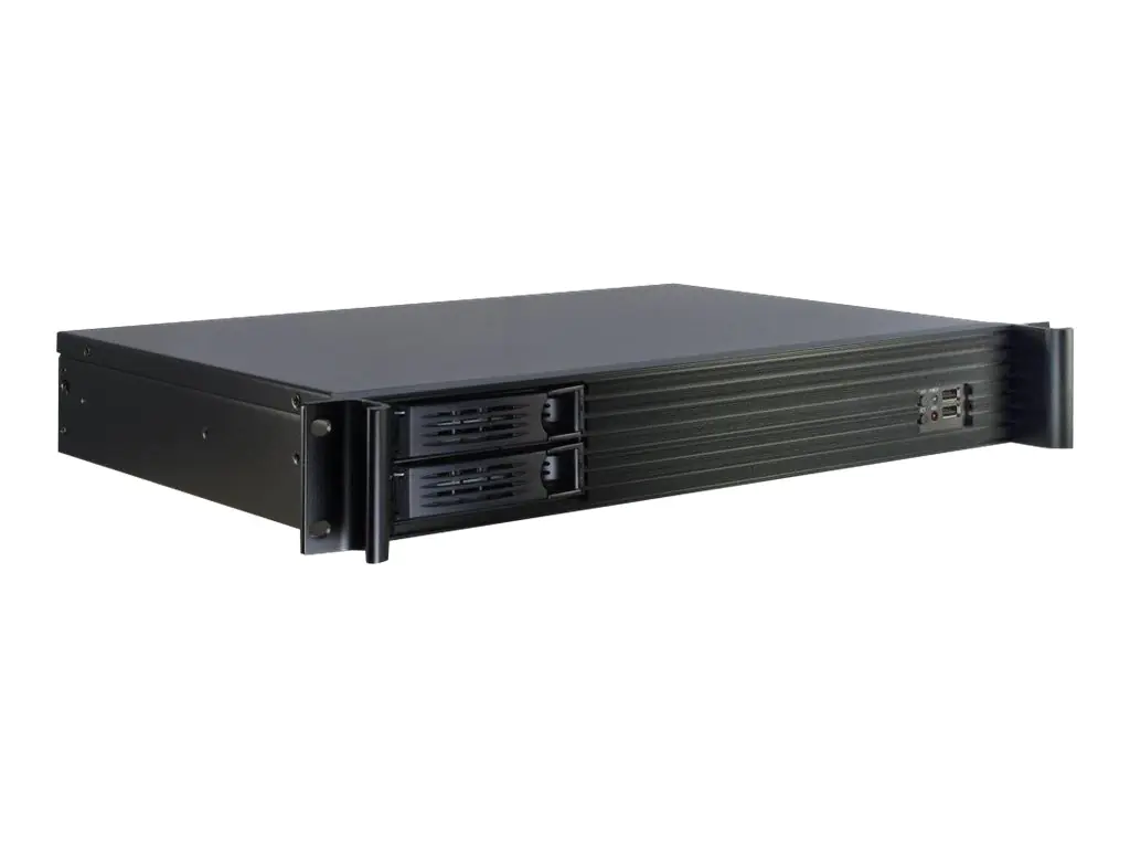 Inter-Tech 1.5U-1528L - Rack-Montage - 1.5U - Mini-ITX - Hot-Swap - ohne Netzteil (FlexATX) - USB Inter-Tech 1.5U-1528L - Rack-Montage - 1.5U - Mini-ITX - Hot-Swap - ohne Netzteil (FlexATX) - USB