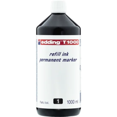 edding Nachfülltusche T1000 4-T1000001 1.000ml schwarz edding Nachfülltusche T1000 4-T1000001 1.000ml schwarz