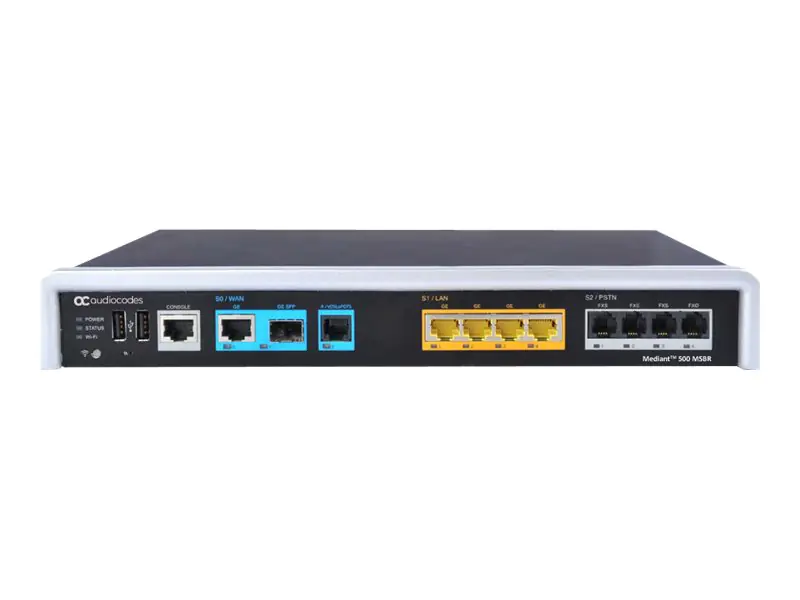 AudioCodes Mediant 500 MSBR - Router - DSL-Modem